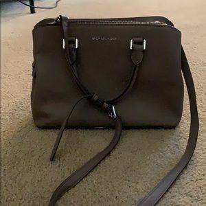 Mauve colored Michael Kors purse